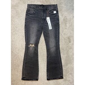 Purple Brand Vintage Flare Blowout Jeans P004 Size 36